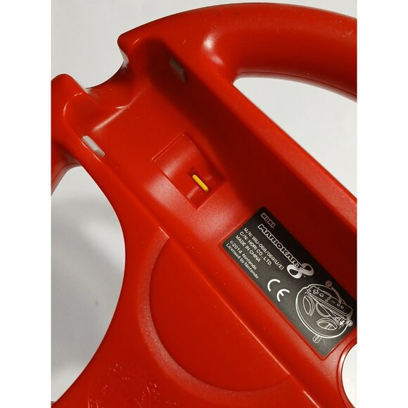 Nintendo Wii + Wii U Mario Kart 8 Mario Red Steering Wheel Hori - Picture 6 of 10